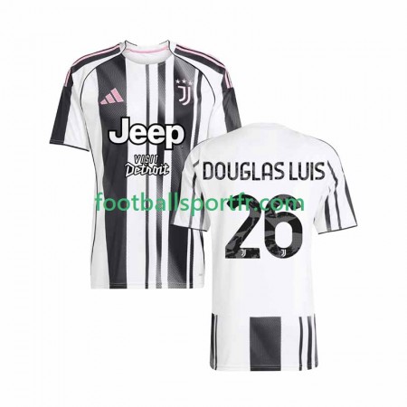 Tenue Juventus Douglas Luiz 26 Domicile 2025-2026 Maillot de Foot